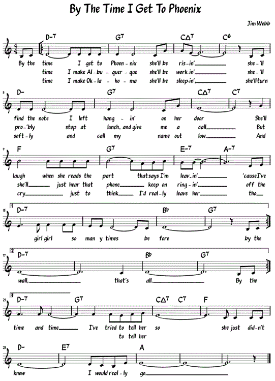Sheet Music
